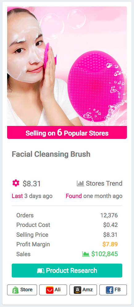 Facial Cleansing Brush