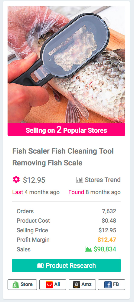 Multifunctional Fish Cleaning Tool