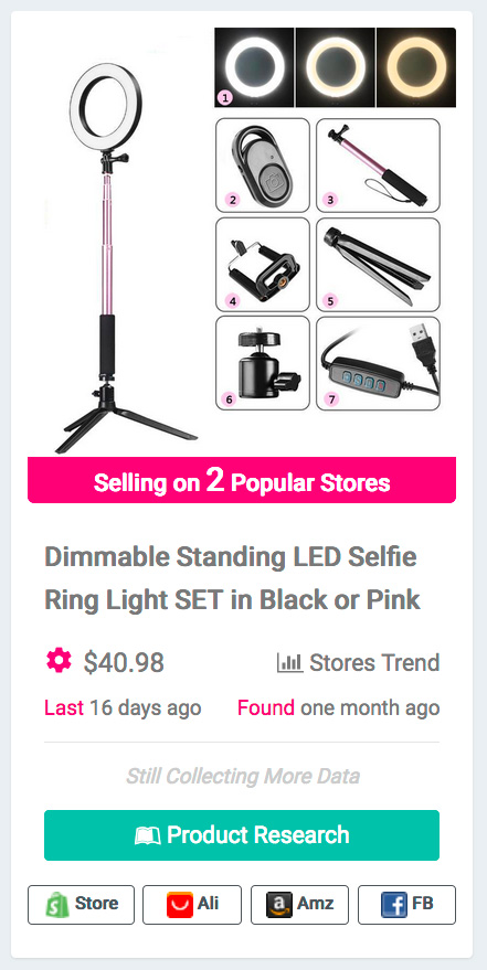 Phone Selfie Ring Light