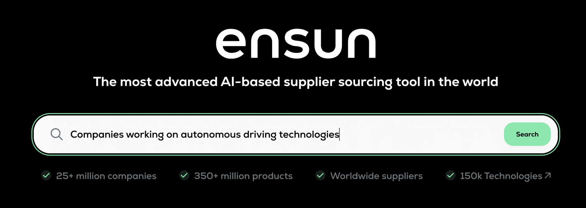 Enusn AI supplier directory