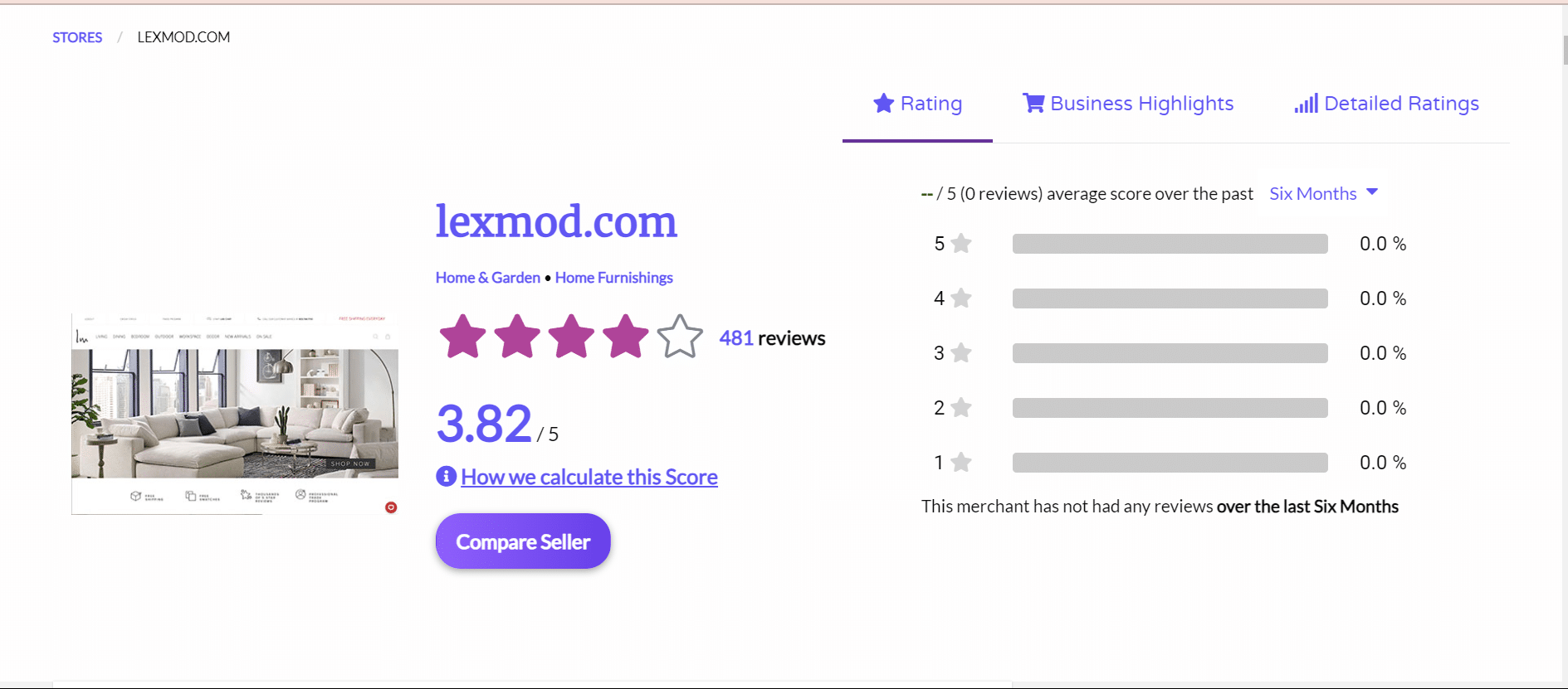 LexMod customer review