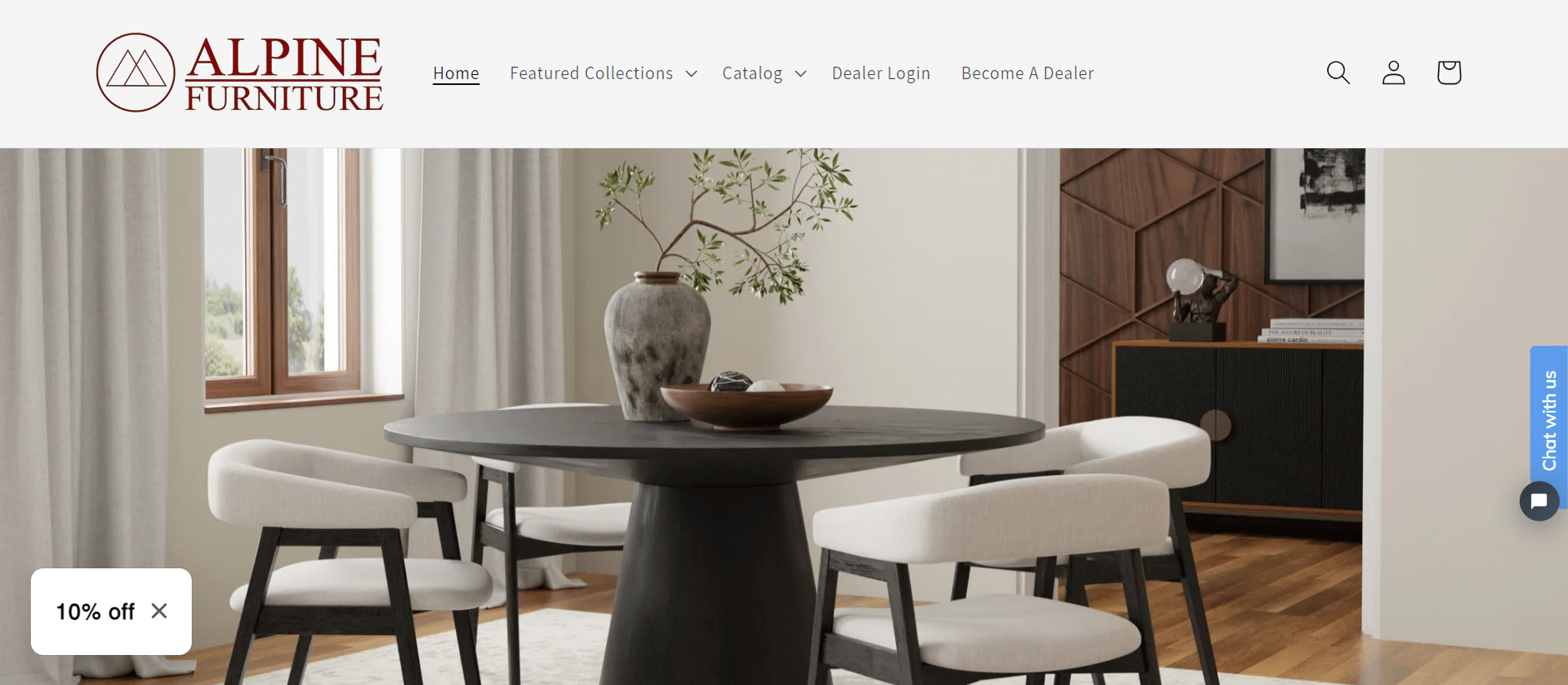 alpine furniture homepage