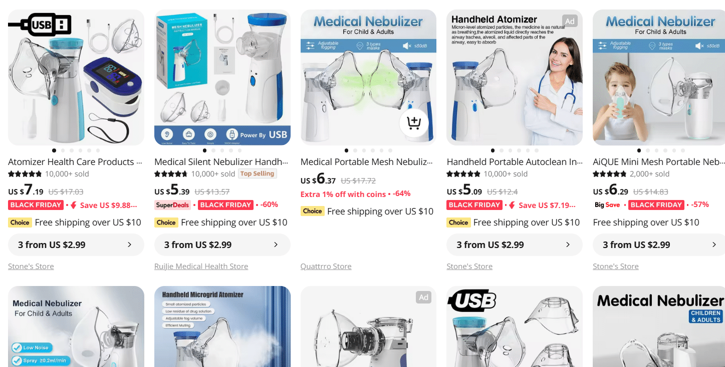 Nebulizers - Medical dropshipping