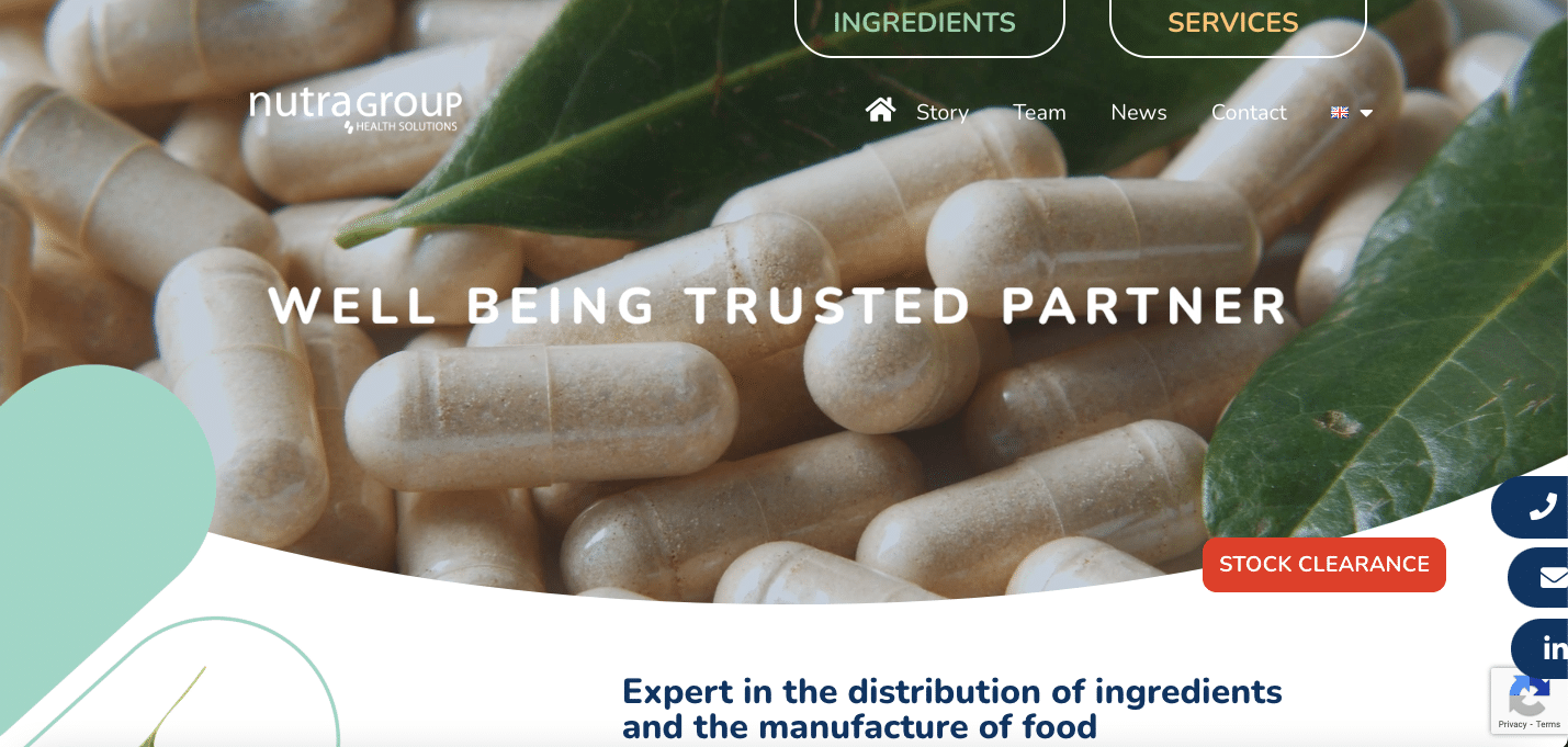 NutraGroup is an expert in creating supplement products